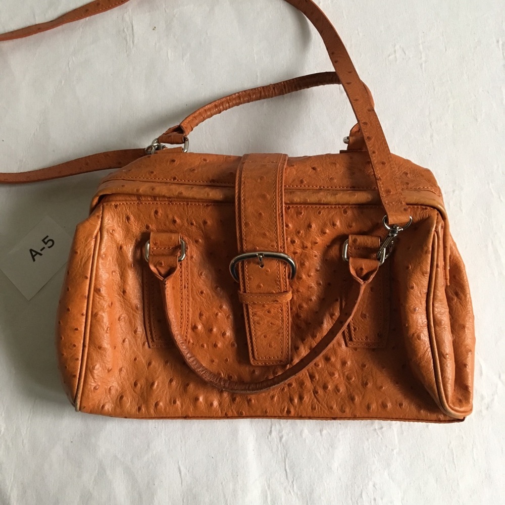 Vintage Marshall Fields  Ostrich Leather Purse